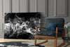 White Smoke Glass Wall Art by Insigneart USA