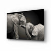 Elephants Glass Wall Art by Insigneart USA