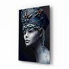 Woman Portrait 38 Glass Wall Art by Insigneart USA