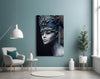 Woman Portrait 38 Glass Wall Art by Insigneart USA
