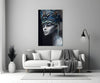 Woman Portrait 38 Glass Wall Art by Insigneart USA