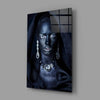 Woman Portrait 40 Glass Wall Art by Insigneart USA