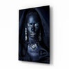 Woman Portrait 40 Glass Wall Art by Insigneart USA