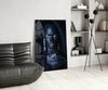 Woman Portrait 40 Glass Wall Art by Insigneart USA