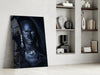 Woman Portrait 40 Glass Wall Art by Insigneart USA