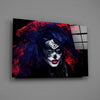 Woman Portrait 41 Glass Wall Art by Insigneart USA