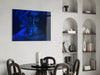 Smoke and Woman Glass Wall Art by Insigneart USA