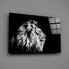 Lion Glass Wall Art by Insigneart USA