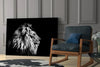 Lion Glass Wall Art by Insigneart USA