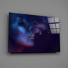 Smoke and Woman Glass Wall Art by Insigneart USA