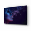 Smoke and Woman Glass Wall Art by Insigneart USA