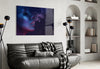 Smoke and Woman Glass Wall Art by Insigneart USA