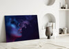 Smoke and Woman Glass Wall Art by Insigneart USA