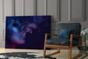 Smoke and Woman Glass Wall Art by Insigneart USA