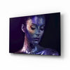 Woman Portrait 42 Glass Wall Art by Insigneart USA