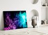 Colored Smoke Glass Wall Art by Insigneart USA