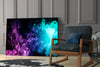 Colored Smoke Glass Wall Art by Insigneart USA
