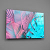 Tropical Leaf Glass Wall Art by Insigneart USA