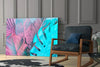 Tropical Leaf Glass Wall Art by Insigneart USA