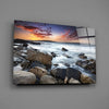 Sea Landscape Glass Wall Art by Insigneart USA