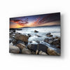 Sea Landscape Glass Wall Art by Insigneart USA