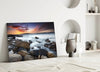 Sea Landscape Glass Wall Art by Insigneart USA