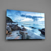 Sea Landscape Glass Wall Art by Insigneart USA