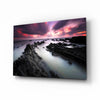 Sunset Landscape Glass Wall Art by Insigneart USA