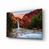 Waterfall Glass Wall Art by Insigneart USA
