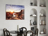 Canyon and Sunset Glass Wall Art by Insigneart USA