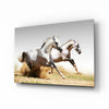 Running Horses Glass Wall Art by Insigneart USA