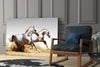 Running Horses Glass Wall Art by Insigneart USA