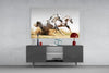 Running Horses Glass Wall Art by Insigneart USA