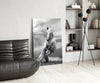 Running Horse Glass Wall Art by Insigneart USA