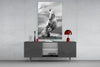 Running Horse Glass Wall Art by Insigneart USA