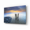 Sea Landscape Glass Wall Art by Insigneart USA