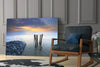 Sea Landscape Glass Wall Art by Insigneart USA