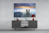 Sea Landscape Glass Wall Art by Insigneart USA