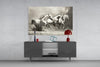 Running Horses Glass Wall Art by Insigneart USA