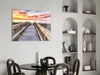 Sunset on the Dock Glass Wall Art by Insigneart USA