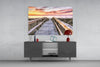 Sunset on the Dock Glass Wall Art by Insigneart USA