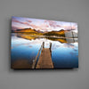 Lake Landscape Glass Wall Art by Insigneart USA