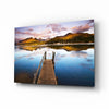 Lake Landscape Glass Wall Art by Insigneart USA