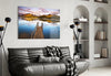 Lake Landscape Glass Wall Art by Insigneart USA