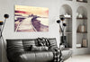 Dock in the Fog Glass Wall Art by Insigneart USA