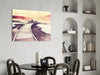 Dock in the Fog Glass Wall Art by Insigneart USA