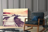 Dock in the Fog Glass Wall Art by Insigneart USA