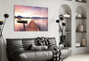 Sunset on the Beach Glass Wall Art by Insigneart USA