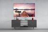 Sunset on the Beach Glass Wall Art by Insigneart USA