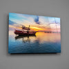 Boat Glass Wall Art by Insigneart USA